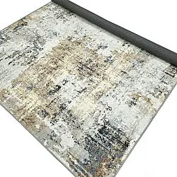 Alfombra de tejido plano - Comino (gris/multicolor)