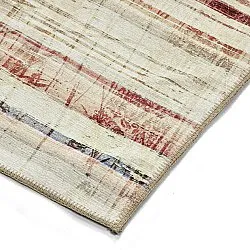 Alfombra de tejido plano - Delara (beige/multicolor)