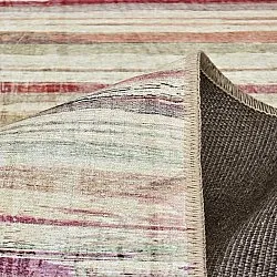 Alfombra de tejido plano - Delara (beige/multicolor)