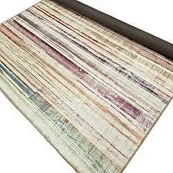 Alfombra de tejido plano - Delara (beige/multicolor)