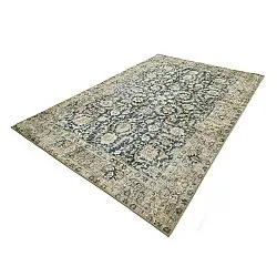 Alfombra de tejido plano - Delvar (azul)