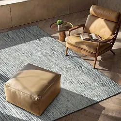 Alfombra de tejido plano - Elarion (gris)