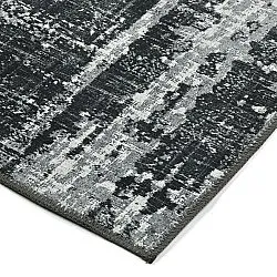 Alfombra de tejido plano - Elira (negro)