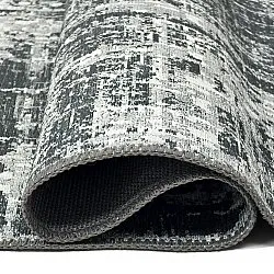 Alfombra de tejido plano - Elira (negro)