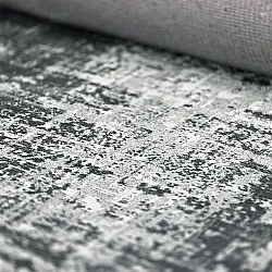 Alfombra de tejido plano - Elira (negro)