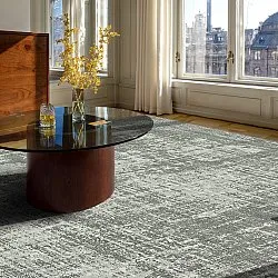 Alfombra de tejido plano - Elira (gris)