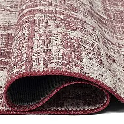 Alfombra de tejido plano - Elira (rojo)