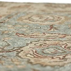 Alfombra de tejido plano - Layla (azul claro)
