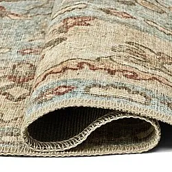 Alfombra de tejido plano - Layla (azul claro)