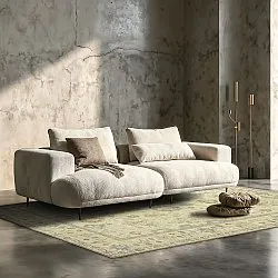Alfombra de tejido plano - Linaar (crema)