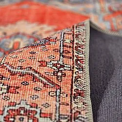 Alfombra de tejido plano - Madevan (rojo)