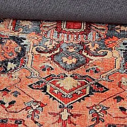 Alfombra de tejido plano - Madevan (rojo)