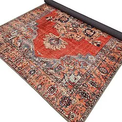 Alfombra de tejido plano - Madevan (rojo)
