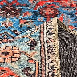 Alfombra de tejido plano - Mardin (rojo/azul)