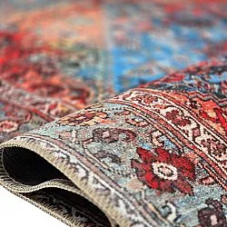 Alfombra de tejido plano - Mardin (rojo/azul)