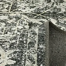 Alfombra de tejido plano - Meralis (negro)