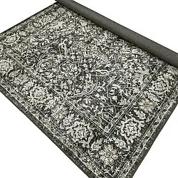 Alfombra de tejido plano - Meralis (negro)