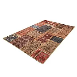 Alfombra de tejido plano - Myrina (rojo/multicolor)