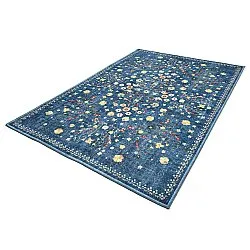 Alfombra de tejido plano - Nabilar (azul)