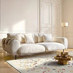 Alfombra de tejido plano - Nabilar (crema)