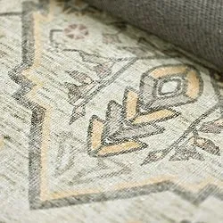 Alfombra de tejido plano - Nahla (crema)