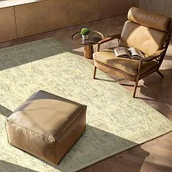 Alfombra de tejido plano - Noura (beige)