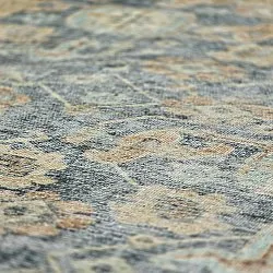 Alfombra de tejido plano - Noura (azul)