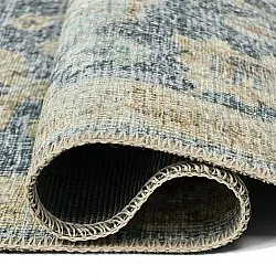 Alfombra de tejido plano - Noura (azul)