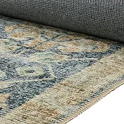Alfombra de tejido plano - Noura (azul)
