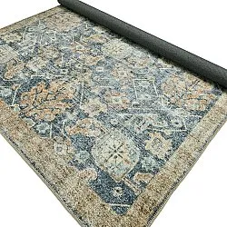 Alfombra de tejido plano - Noura (azul)