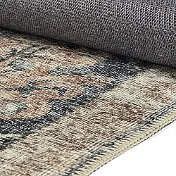 Alfombra de tejido plano - Noura (azul oscuro)