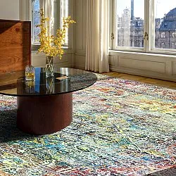 Alfombra de tejido plano - Oriental Rainbow (multicolor)