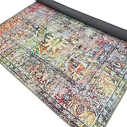 Alfombra de tejido plano - Oriental Rainbow (multicolor)