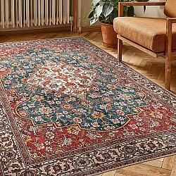 Alfombra de tejido plano - Samaria (rojo)