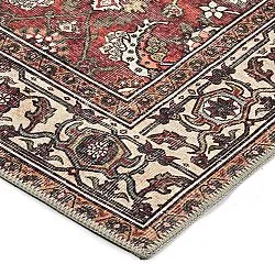 Alfombra de tejido plano - Samaria (rojo)