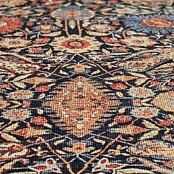 Alfombra de tejido plano - Selamira (azul/multicolor)