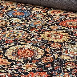 Alfombra de tejido plano - Selamira (azul/multicolor)