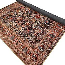 Alfombra de tejido plano - Selamira (azul/multicolor)