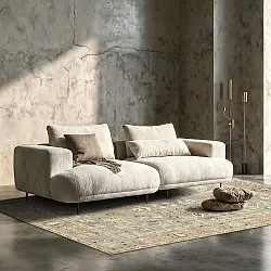 Alfombra de tejido plano - Yara (beige)