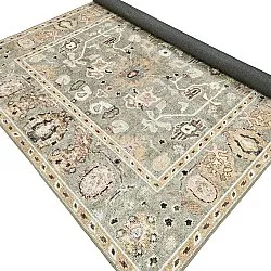 Alfombra de tejido plano - Yara (beige)