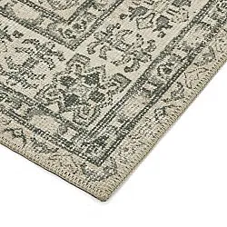 Alfombra de tejido plano - Zuleina (verde)