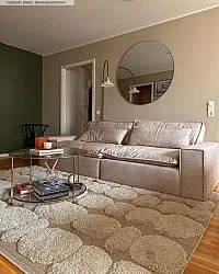 Alfombras de pelo largo - Fondi (beige)