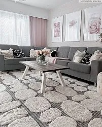 Alfombras de pelo largo - Fondi (gris)