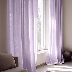 Cortinas - Cortina imitación lino Andrada (púrpura)