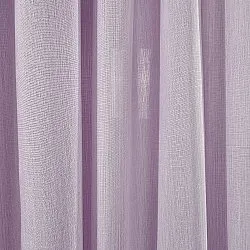 Cortinas - Cortina imitación lino Andrada (púrpura)