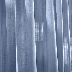 Cortinas - Cortina imitación lino Andrada (azul oscuro)