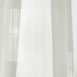 Cortinas - Cortina imitación lino Andrada (blanco)
