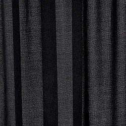 Cortinas - Cortinas de lino Cosmina (negro)
