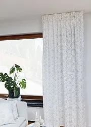 Cortinas - Cortina de algodón Helmi (gris)