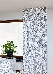 Cortinas - Cortina de algodón Katri (azul)